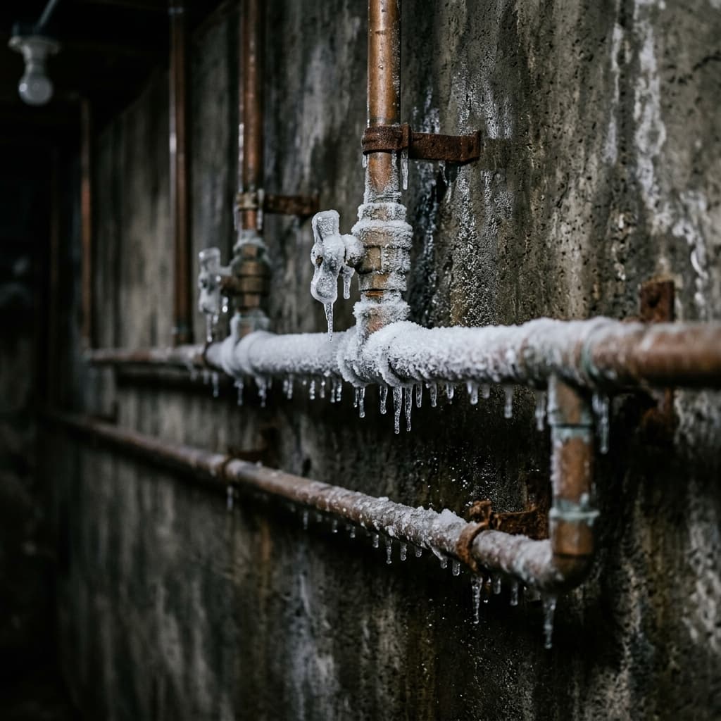 Hvordan unngå frosne rør om vinteren?